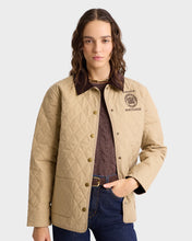 Load image into Gallery viewer, Crest Seal 100th Quilted Jacket  - Beige
