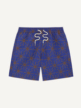 Load image into Gallery viewer, Santos Swim Short Terrazo Print - Cobalt Blue
