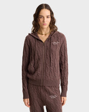 Load image into Gallery viewer, Faubourg Zip Hoodie  - Chocolate Cream
