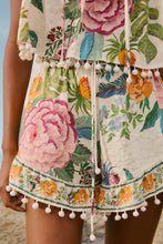 Load image into Gallery viewer, Sweet Bloom Bouquet Short Cover Up - Off-White
