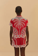 Load image into Gallery viewer, Red Palm Trees Shirt - Red
