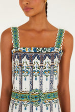 Load image into Gallery viewer, Manoela Off-white Sleveless Belt Maxi Dress - Manoela Off-white
