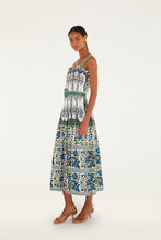 Load image into Gallery viewer, Manoela Off-white Sleveless Belt Maxi Dress - Manoela Off-white
