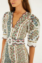 Load image into Gallery viewer, Fruit Beauty Off-white Mini Cutout Romper - Fruit Beauty Off-white
