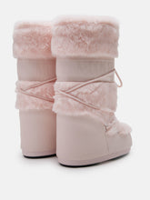 Load image into Gallery viewer, Icon Pink Faux-Fur Boots

