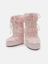Load image into Gallery viewer, Icon Pink Faux-Fur Boots
