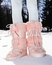 Load image into Gallery viewer, Icon Pink Faux-Fur Boots
