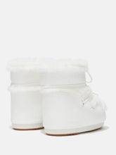 Load image into Gallery viewer, Icon Low White Faux-Fur Boots
