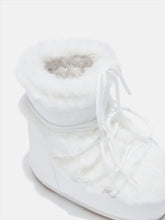 Load image into Gallery viewer, Icon Low White Faux-Fur Boots
