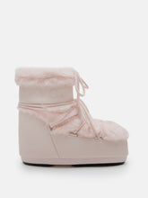 Load image into Gallery viewer, Icon Low Pink Faux-Fur Boots Dusty Pink
