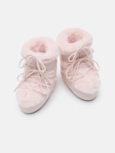 Load image into Gallery viewer, Icon Low Pink Faux-Fur Boots
