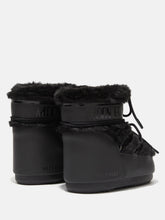 Load image into Gallery viewer, Icon Low Black Faux-Fur Boots
