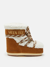 Load image into Gallery viewer, Icon Low Brown Shearling Boots Whisky/Off White

