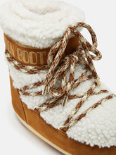 Load image into Gallery viewer, Icon Low Brown Shearling Boots
