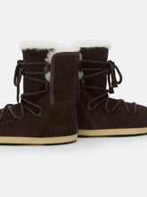 Load image into Gallery viewer, EVX Dark Brown Suede &amp; Shearling Boots
