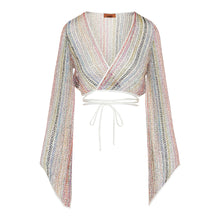 Load image into Gallery viewer, Crop top with wide sleeves

