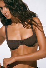 Load image into Gallery viewer, Emily Bikini Top  - Coffee
