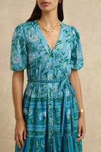 Load image into Gallery viewer, Anyeta Dress Sdb - Daisy-blue
