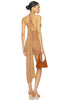 Onda Mini Dress E - Chestnut