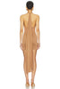 Onda Mini Dress E - Chestnut