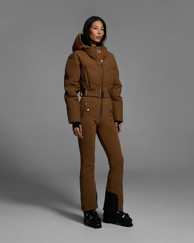 Ajax Ski Suit     - Sepia