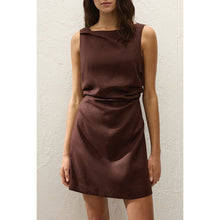 Load image into Gallery viewer, Aloisa Mini Dress - Carob
