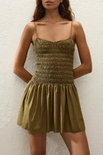 Load image into Gallery viewer, Araceli Mini Dress - Olive
