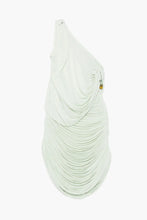 Load image into Gallery viewer, Beach Glass Circular Jersey Mini Dress  - Mint
