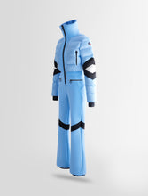 Load image into Gallery viewer, CLARISSE Ski Suit - OXYGEN/NOIR/NEIGE
