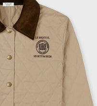 Load image into Gallery viewer, Crest Seal 100th Quilted Jacket  - Beige

