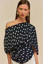 Load image into Gallery viewer, Cami Top  - Small Dot Deep Lake
