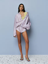 Load image into Gallery viewer, Light Leak Jacquard Zipped One Piece - Lilac

