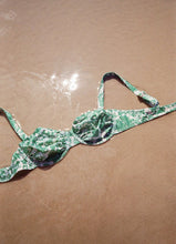 Load image into Gallery viewer, Ruched Holiday Balconette Top - Clover
