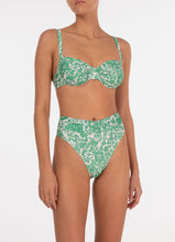Load image into Gallery viewer, Ruched Holiday Balconette Top - Clover
