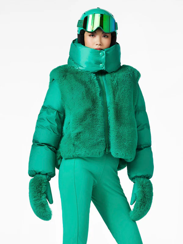 La Reine Ski Jacket  - Ice Green