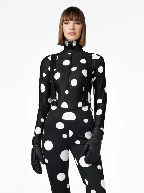 Dottie Ski Pully  - Dot Black
