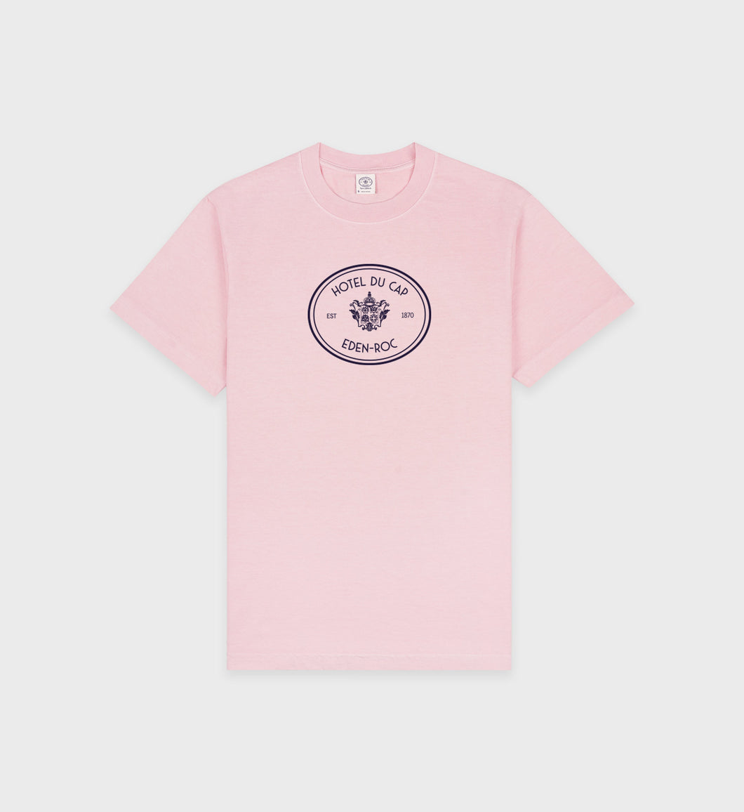 Eden Crest T-Shirt  - Pink Dolphin