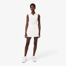 Load image into Gallery viewer, Sleeveless Polo Dresses Female - White
