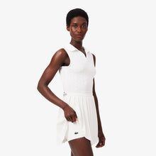 Load image into Gallery viewer, Sleeveless Polo Dresses Female - White
