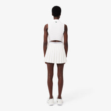 Load image into Gallery viewer, Sleeveless Polo Dresses Female - White
