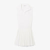 Sleeveless Polo Dresses Female - White