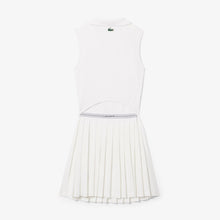 Load image into Gallery viewer, Sleeveless Polo Dresses Female - White
