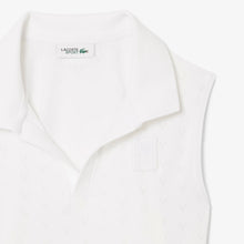 Load image into Gallery viewer, Sleeveless Polo Dresses Female - White
