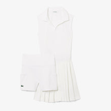 Load image into Gallery viewer, Sleeveless Polo Dresses Female - White
