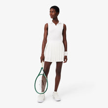 Load image into Gallery viewer, Sleeveless Polo Dresses Female - White

