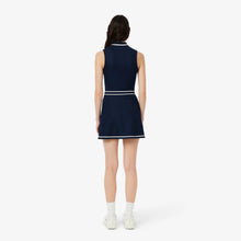 Load image into Gallery viewer, Heritage Trim Golf Dress  - White / Navy Blue
