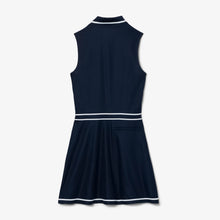 Load image into Gallery viewer, Heritage Trim Golf Dress  - White / Navy Blue
