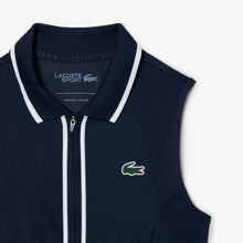 Load image into Gallery viewer, Heritage Trim Golf Dress  - White / Navy Blue
