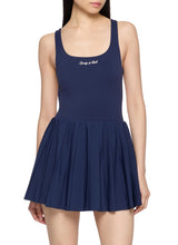 Load image into Gallery viewer, Signature Logo Court Dress - Dark Navy
