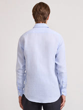 Load image into Gallery viewer, Antonio Linen Shirt L/S  - Baby-Blue
